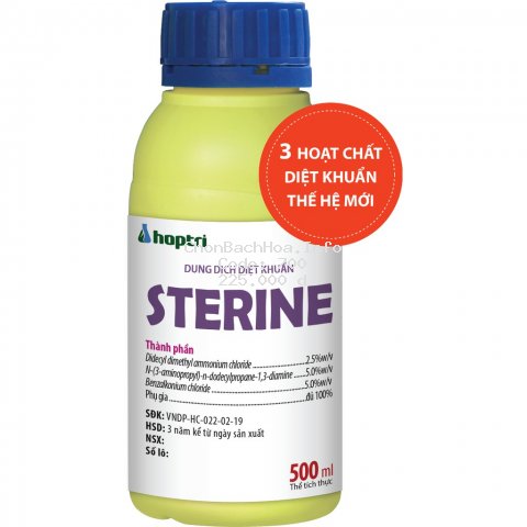 Dung dịch khử trùng chuyên dụng Sterine 500ml x 1 chai