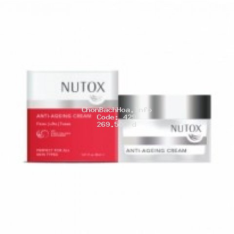 Kem ngăn ngừa lão hóa da tinh chất collagen tổ yến Nutox