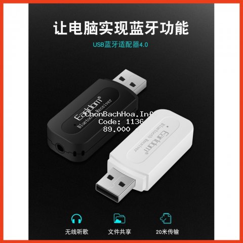 [Bảo Hành 3 Năm]USB Thu Bluetooth Earldom M22