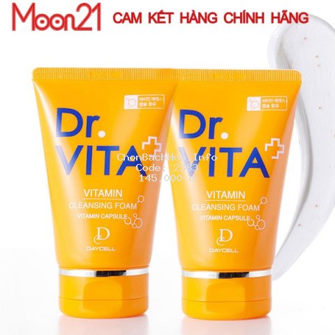 [CÓ SẴN] Sữa Rửa Mặt Vitamin Dr.Vita Hàn Quốc