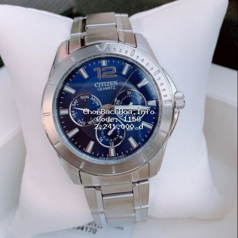 Đồng hồ nam Citizen AG8300-52L - Quartz (pin) - Dây kim loại
