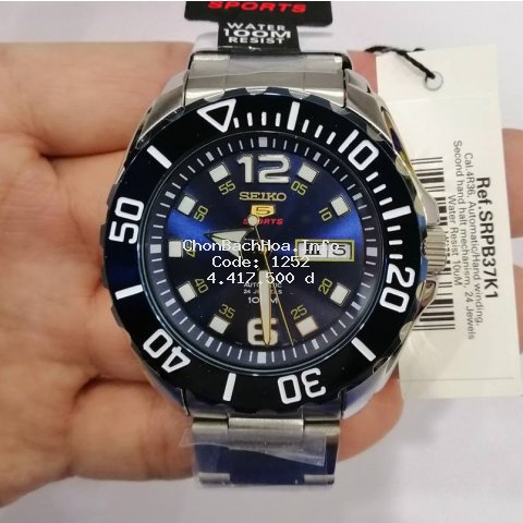 Đồng hồ thợ lặn cho nam SEIKO SRPB37K1