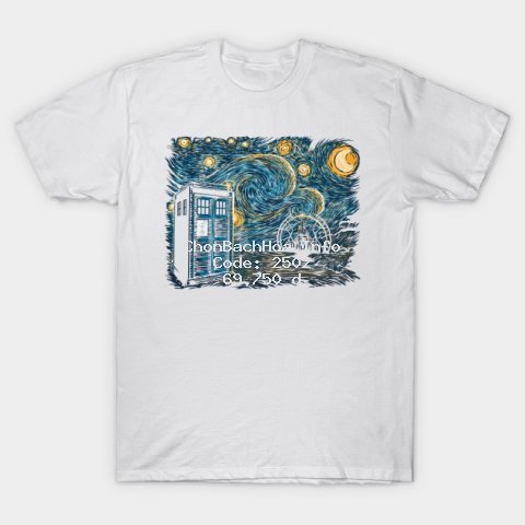 [KIS_HOODIE] Áo Thun Starry Gallifrey T-Shirt Chất Liệu Cotton Cực Thoáng Mát Đủ Size Nam Nữ [NT029] [FREE SHIP]