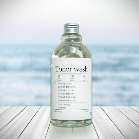 Nước hoa hồng dưỡng ẩm làm sạch Cellbn Toner Wash Cellxv 500ml