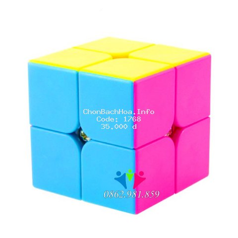 Rubik 2x2 Đẹp, Xoay Trơn, Không Rít. Rubik Đồ Chơi Thông Minh Cho Bé.