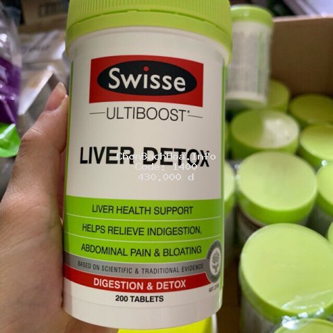 Thải độc gan liver detox 200 viên
