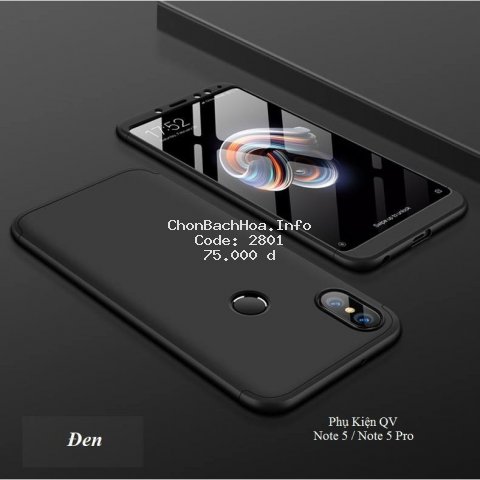 Ốp Lưng GKK Bảo Vệ 360 độ Xiaomi Note 5 / Note 5 Pro