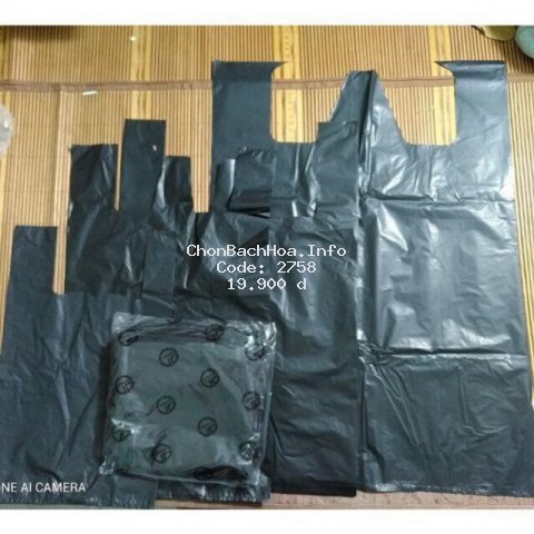 Sale 1kg Túi bóng đen túi đựng rác, túi đóng hàng loại 1 cực dai đẹp đủ kích thước