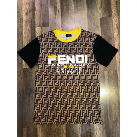 Áo thời trang siêu cấp Fendi Logo thêu [ hot trend ]