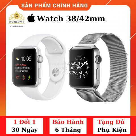 Đồng Hồ Apple Watch Series 1 38 /42mm Chính Hãng - Zin Đẹp 99%