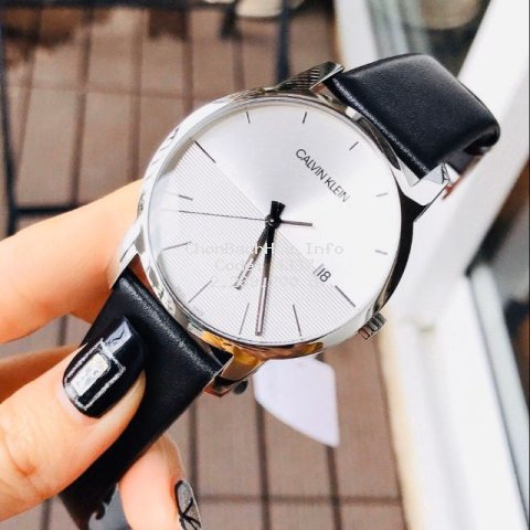Đồng hồ nam chính hãng Calvin Klein K2G2G1 - Máy Thụy Sĩ - Dây da - Kính cứng - size 42mm