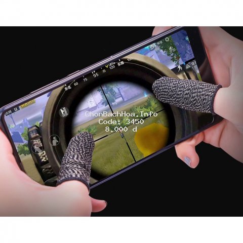Găng tay cảm ứng  chơi game mobile chống ra mồ hôi tay