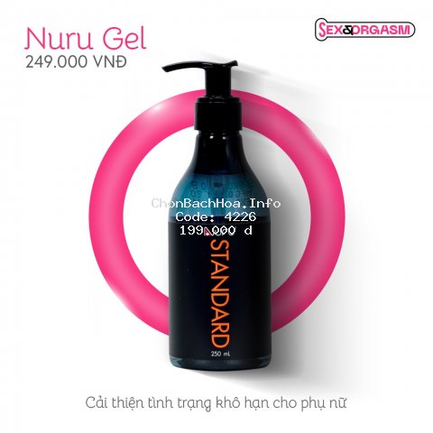 Nuru gel massage 250ml chuyên dụng -cho cả đôi cùng thăng hoa