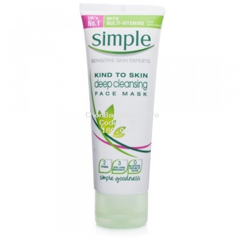 Simple Kind-to-Skin Deep Cleansing Face Mask