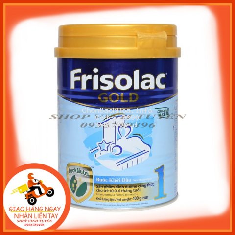 sữa frisolac gold số 1 400g