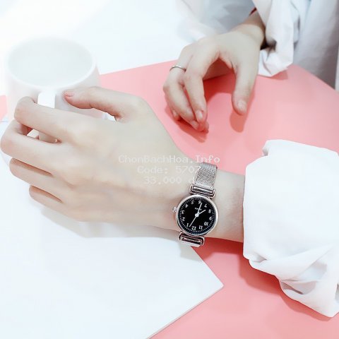 Đồng hồ đeo tay nữ Vesi thời trang DH70 siêu hot giá rẻ