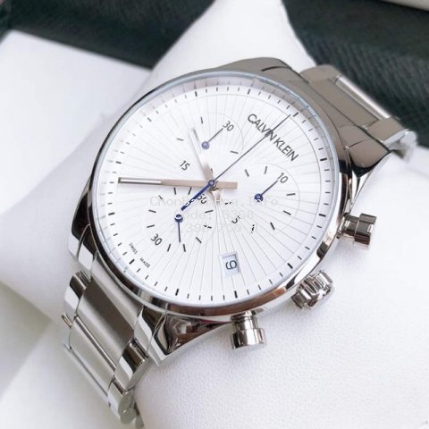 Đồng hồ nam Calvin Klein Steadfast Chronograph K8S27146 đẹp sang chính hãng