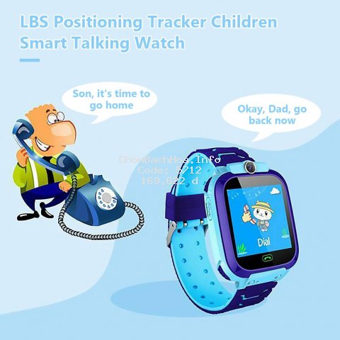 Đồng hồ thông minh cho trẻ em màn hình cảm ứng Q12 1.44 Inch