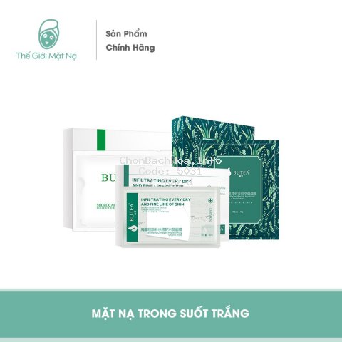 Mặt nạ trong suốt Nano Hydrogel (Trắng) TEM STORE