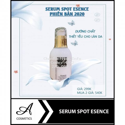 Serum  Huyết Thanh A Cosmetics (Serum Spot Esence Acosmetics Acosmetic) Mỹ Phẩm Phương Anh A Cosmetic Chính Hãng