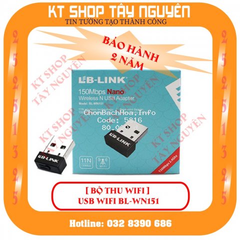 [ BỘ THU WIFI ] USB WIFI BL-WN151