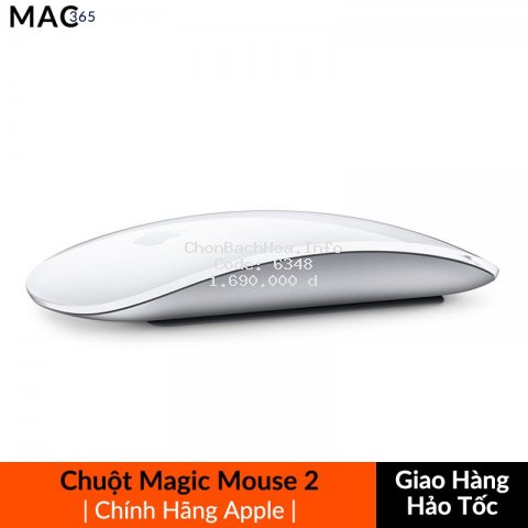 | Chính Hãng Apple | Chuột Apple Blurtooth Macgic Mouse 2 Sữ Dụng Cho iMac / Macbook / iPad / Apple TV