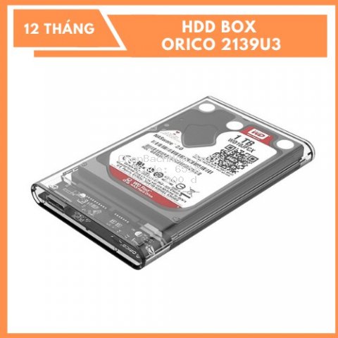 Hộp ổ cứng di động Hdd Box ORICO 2139U3, 2.5