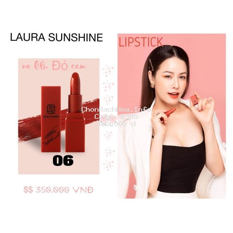 Son môi Lipstick 06 - Laura Sunshine
