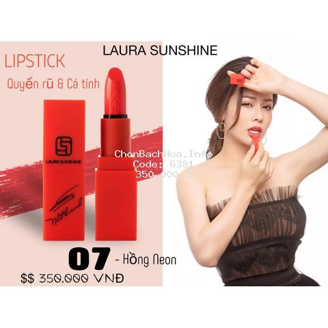 Son môi Lipstick 07 - Laura Sunshine