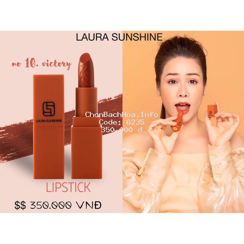 Son môi Lipstick  10 - Laura Sunshine