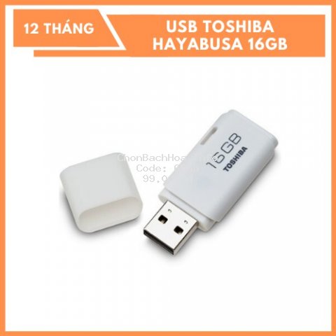 USB Toshiba Hayabusa 16Gb - Chính hiệu FPT - Màu ngẫu nhiên