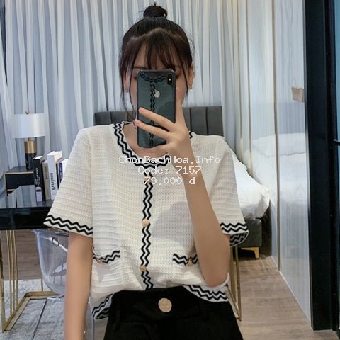 Fashion Women clothing Loose All Match Knitted Short Sleeve Top