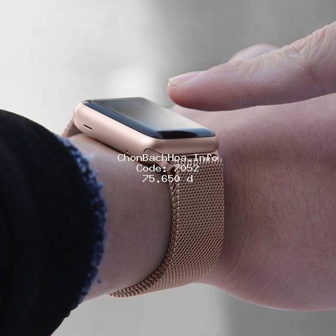 [Khuyến mãi siêu hot] Dây đeo kim loại Apple watch nhiều màu sắc