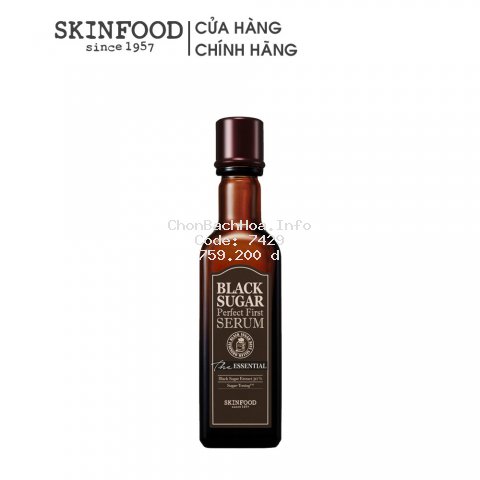 Tinh chất dưỡng Skinfood Black Sugar Perfect First Serum 120ml