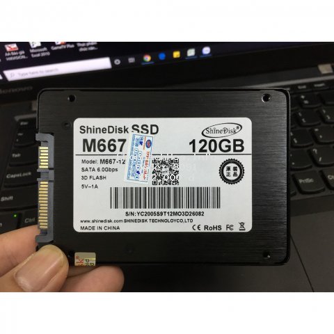 Ổ cứng SSD ShineDisk M667 120GB, 240GB SATA 3 - BH 1 đổi 1 trong 36 tháng