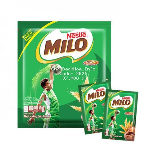 [HCM] Thức uống lúa mạch Nestlé MILO 3 trong 1 Bịch 220g (10x22g)