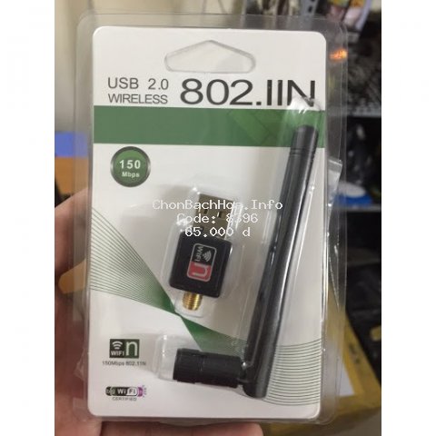 (Hot) USB thu wifi có râu 802 tốc độ thu mạnh