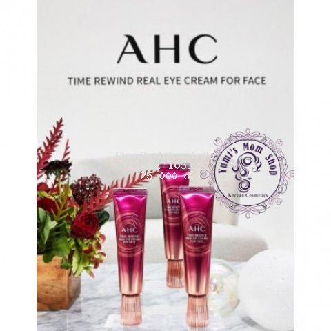 [Mã COSHOT28 hoàn 8% xu đơn 250K] Kem mắt AHC Time Rewind Real Eye Cream For Face NEW 2020