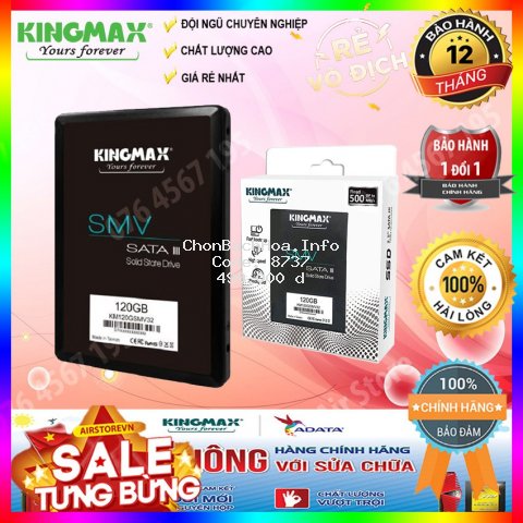 Ổ Cứng SSD 240GB Kingmax Sata III 2.5Inch SMV32