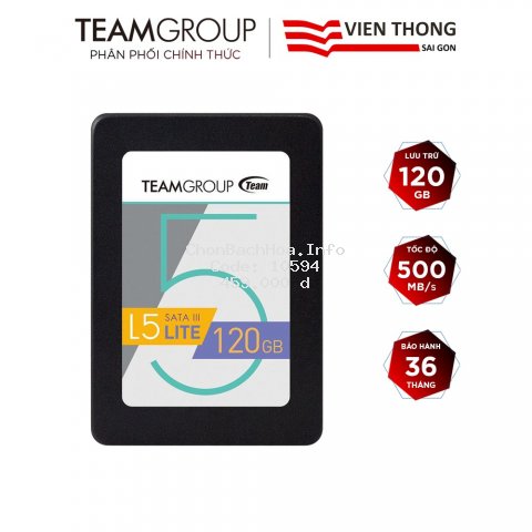 Ổ cứng SSD Team Group L5 LITE 120GB 2.5