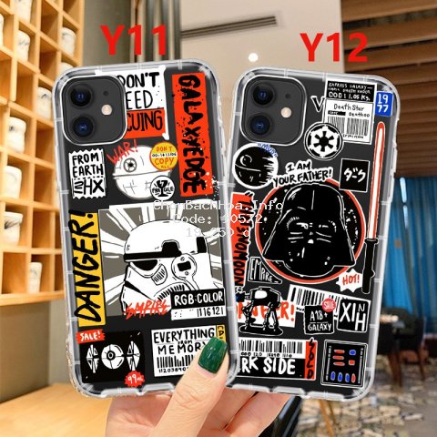 Ốp điện thoại mềm họa tiết Star Wars cho iPhone 6 6S 6Plus 6SPlus 7 7Plus 8 8Plus X XS XR XSmax 11 11Pro 11ProMax 12/12Pro 12Promax 12Mini Star Wars Clear Case