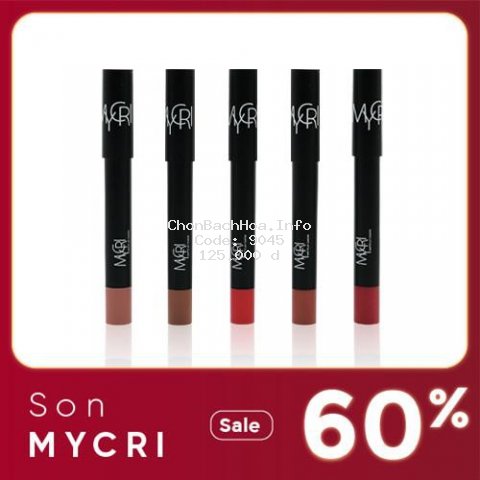 Son Kem Lì Hàn Quốc Mycri Crayon Lipstick 6ml ( 5 màu)