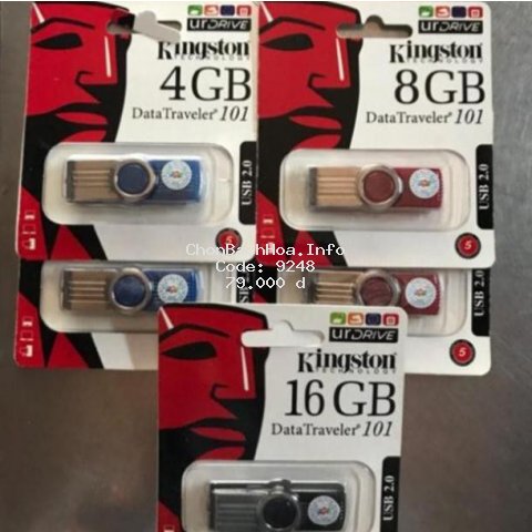 USB 2.0 Kingston 16GB chính hãng tem FPT