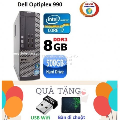 Máy tính Đồng Bộ Dell Optiplex 790 / 990 Core i7. core I5 .core I3 , Hàng Nhập Khẩu , Bảo hành 24 tháng