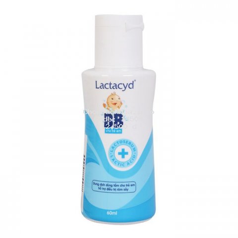 Sữa tắm Lactacyd BB lọ nhỏ 60ml trị rôm sảy cho bé