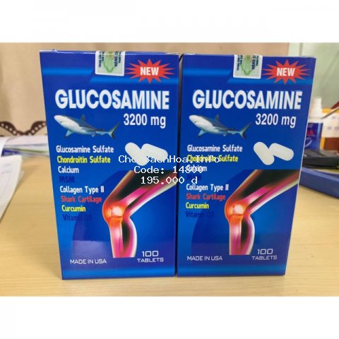 Hỗ trợ xương khớp-Glucosamine 3200mg