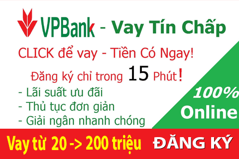 Vay tin chấp Online VPBank