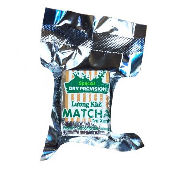 LƯƠNG KHÔ MATCHA TRÀ XANH - 180g/bịch - Lương khô vị trà xanh Matcha tốt cho sức khỏe